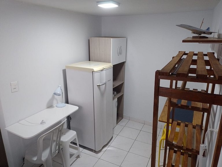 Flat mobiliado & cozinha no Centro de Osasco/SP